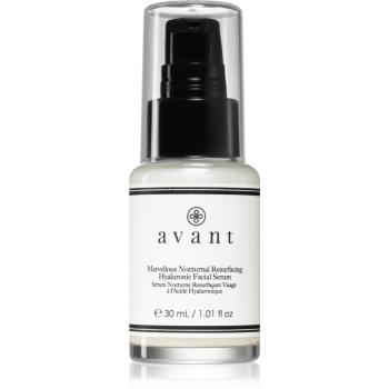 Avant Age Restore Marvellous Nocturnal Resurfacing Hyaluronic Facial Serum nočné sérum pre vyhladenie kontúr 30 ml